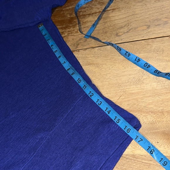 We The Free Sweater Purple Off Shoulder Thermal Tunic Long Sleeve - Picture 6 of 10